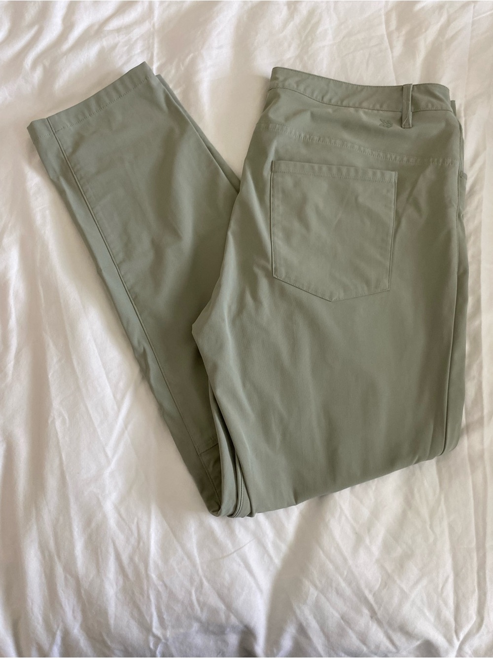 all in motion Olive Sage Stretch Chino Pants